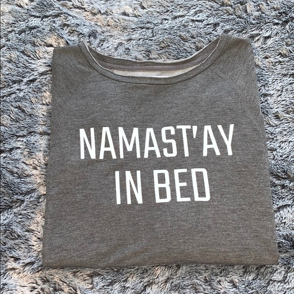 Namast’ay In Bed Sleepwear Top